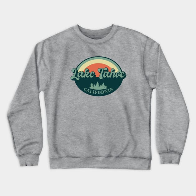 Lake Tahoe Crewneck Sweatshirt by Zen Cosmos Official